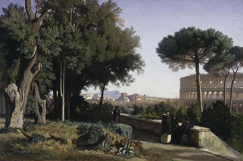 Jean-Achille Benouville Colosseum Viewed from the Palatine china oil painting image